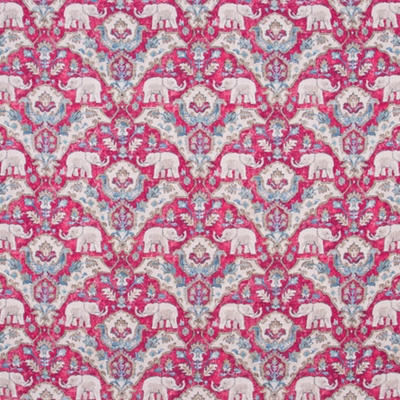 Carole Fabrics Elephant Parade - Vintage Rose