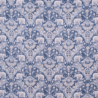 Carole Fabrics Elephant Parade - Blue