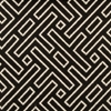 Duralee 36136 Geometric 295 Black/White