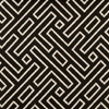 Duralee 36136 Geometric 295 Black/White