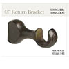 4 1/2" Return Brackets - White