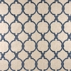 Carole Fabrics Bridges Connect - Prussian