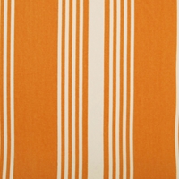 Duralee 21017 35 Clear Water Stripe Tangerine