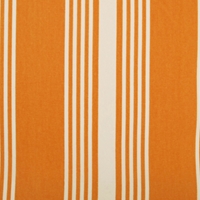 Duralee 21017 35 Clear Water Stripe Tangerine