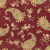 Waverly Prelude Paisley - Crimson