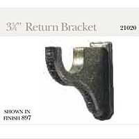 3 3/4" Return Bracket - Bronze