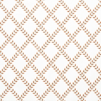 Carole Fabrics Diamond Petals - Coral