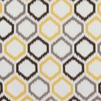 Robert Allen Ikat Trellis Citrine